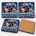 Dallas Cowboys full-coverage ceramic coaster set of four - Blue Butterfly Boutique