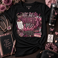 Not Just a Nurse But a Whole Vibe dark feminine Stable-ish T-shirt mockup