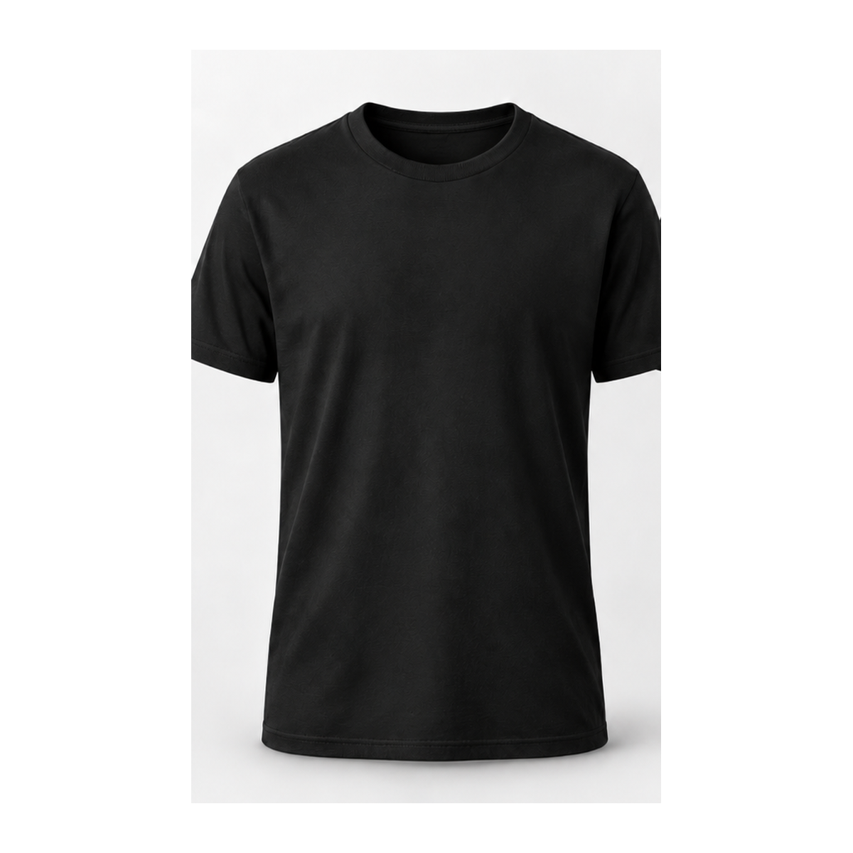 Capricorn black unisex T-shirt blank front